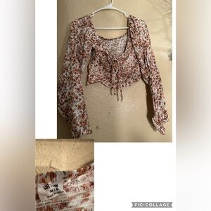 Floral Crop Top